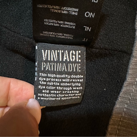 Kuhl Vintage Patina Dyed Zip Up Work Outdoors Canvas Jacket Mens Size S Gray - Picture 10 of 14